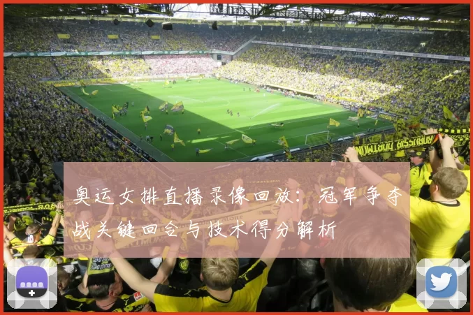 奥运女排直播录像回放：冠军争夺战关键回合与技术得分解析